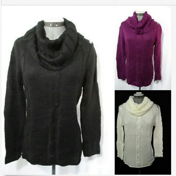 Nwt WET SEAL Cable knit Cowl Sweater Variety! - Picture 1 of 8